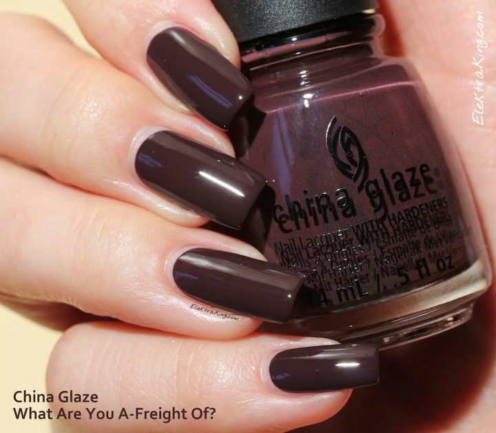 China Glaze What Are You A-Freight Of?