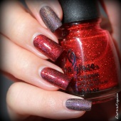 A England Sleeping Place, China Glaze Ring In The Red