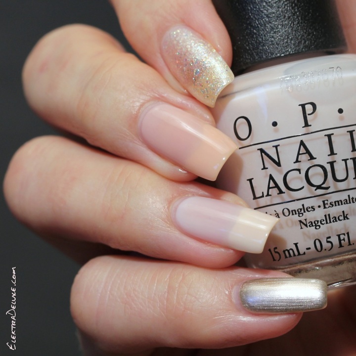 OPI Soft Shades 2015: OPI Make Light of the Situation, OPI Act Your Beige!, OPI Put it in Neutral, OPI This Silver's Mine!
